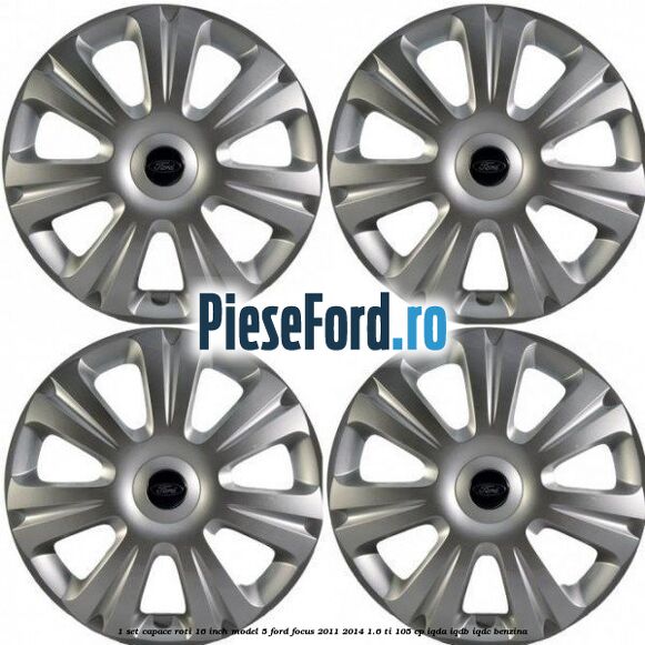1 Set capace roti 16 inch model 5 Ford Focus 2011-2014 1.6 Ti 105 cp 1 Set capace roti 16 inch model 5 Ford Focus 2011-2014 1.6 Ti 105 cp IQDA, IQDB, IQDC benzina