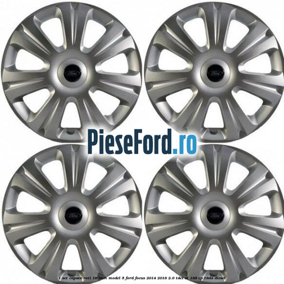 1 Set capace roti 16 inch model 5 Ford Focus 2014-2018 2.0 TDCi ST 185 cp