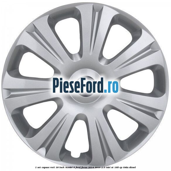 1 Set capace roti 16 inch model 5 Ford Focus 2014-2018 2.0 TDCi ST 185 cp T8DA diesel