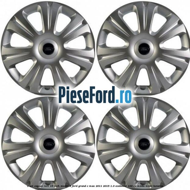 1 Set capace roti 16 inch model 5 Ford Grand C-Max 2011-2015 1.0 EcoBoost 100 cp