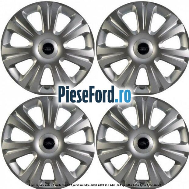 1 Set capace roti 16 inch model 5 Ford Mondeo 2000-2007 2.0 TDDI 115 cp