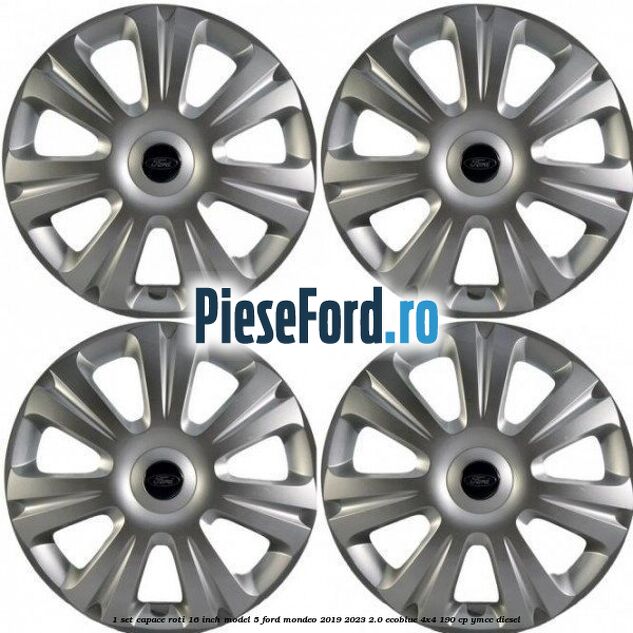 1 Set capace roti 16 inch model 5 Ford Mondeo 2019-2023 2.0 EcoBlue 4x4 190 cp