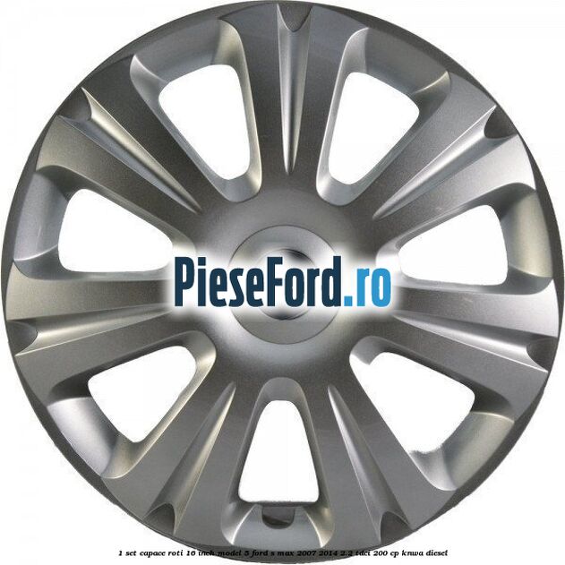 1 Set capace roti 16 inch model 5 Ford S-Max 2007-2014 2.2 TDCi 200 cp KNWA diesel