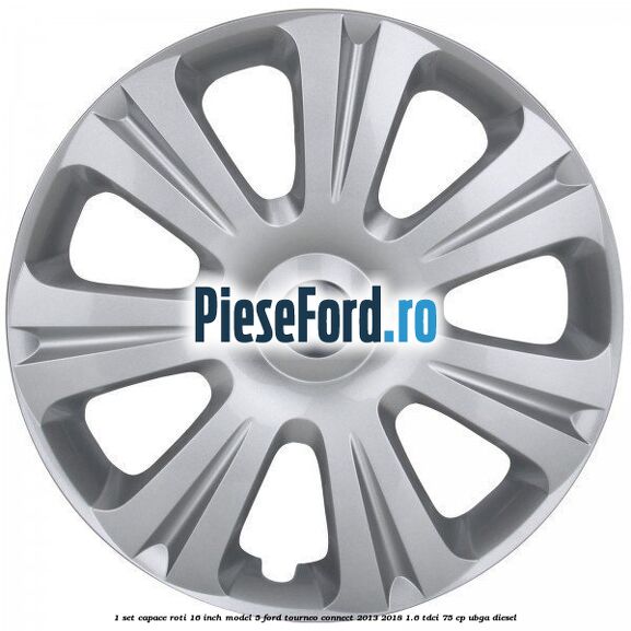 1 Set capace roti 16 inch model 5 Ford Tourneo Connect 2013-2018 1.6 TDCi 75 cp UBGA diesel