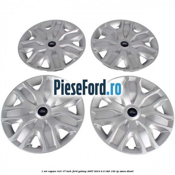 1 Set capace roti 17 inch Ford Galaxy 2007-2014 2.0 TDCi 130 cp AZWA diesel