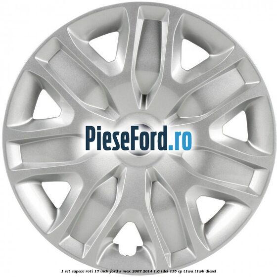 1 Set capace roti 17 inch Ford S-Max 2007-2014 1.6 TDCi 115 cp T1WA, T1WB diesel