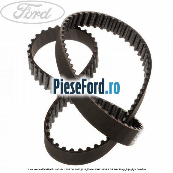 1 Set curea distributie anii 04/1997-04/2005 Ford Fiesta 2002-2005 1.25 16V 75 cp FUJA, FUJB benzina