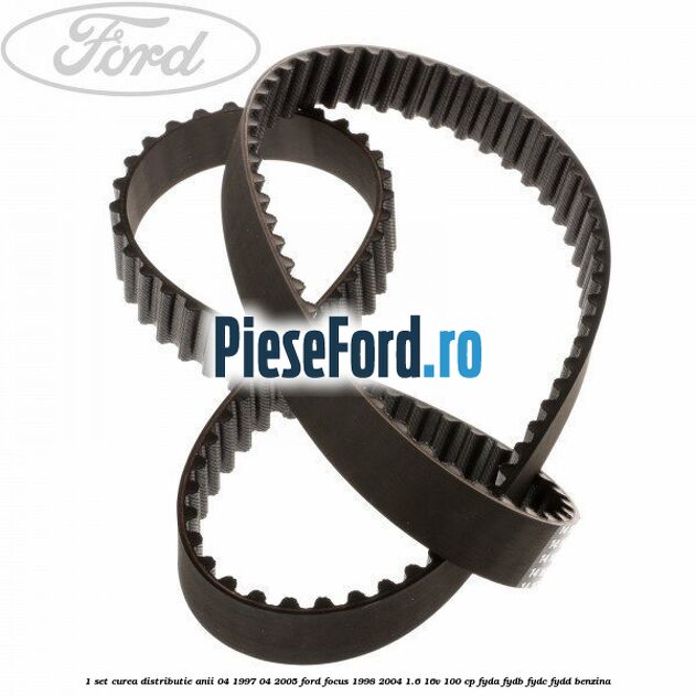 1 Set curea distributie anii 04/1997-04/2005 Ford Focus 1998-2004 1.6 16V 100 cp FYDA, FYDB, FYDC, FYDD benzina