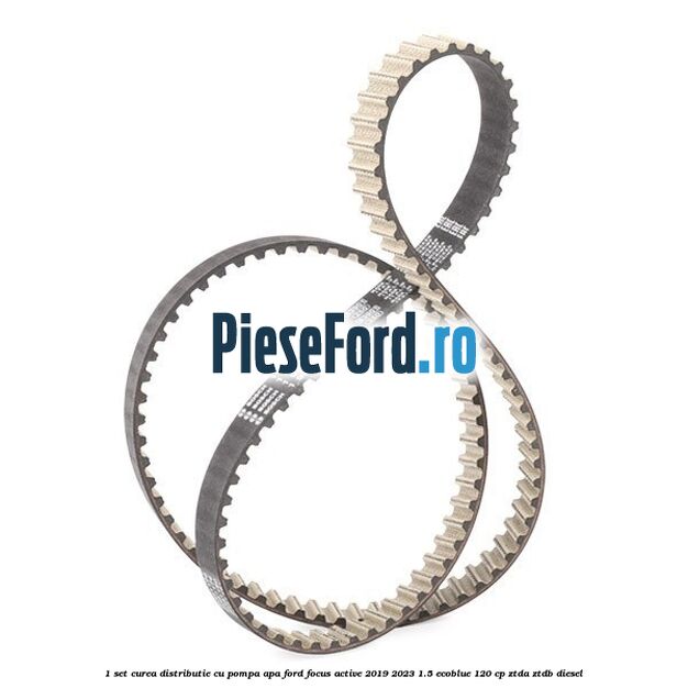 1 Set curea distributie cu pompa apa Ford Focus Active 2019-2023 1.5 EcoBlue 120 cp ZTDA, ZTDB diesel