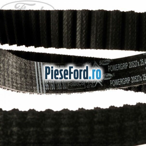 1 Set curea distributie cu pompa apa Ford S-Max 2007-2014 1.6 TDCi 115 cp T1WA, T1WB diesel