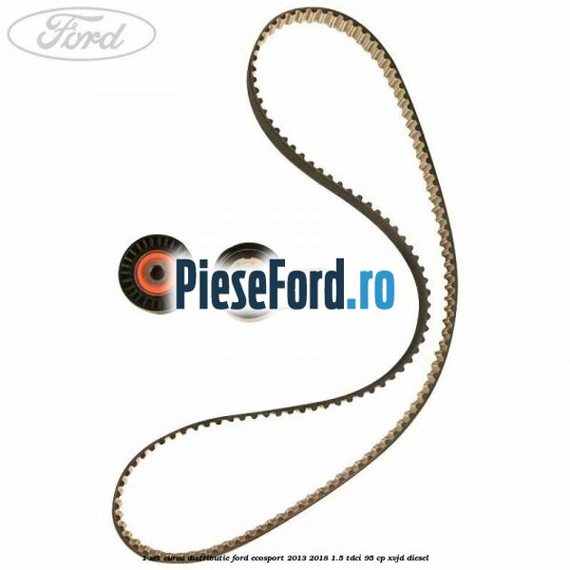 1 Set curea distributie Ford EcoSport 2013-2018 1.5 TDCi 95 cp 1 Set curea distributie Ford EcoSport 2013-2018 1.5 TDCi 95 cp XVJD diesel