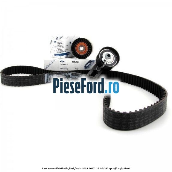 1 Set curea distributie Ford Fiesta 2013-2017 1.5 TDCi 95 cp XVJB, XVJC diesel