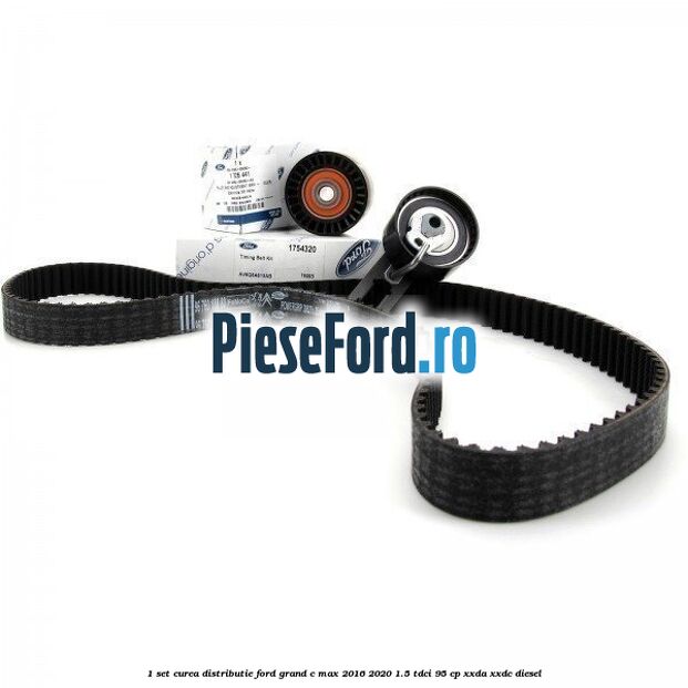 1 Set curea distributie Ford Grand C-Max 2016-2020 1.5 TDCi 95 cp XXDA, XXDC diesel