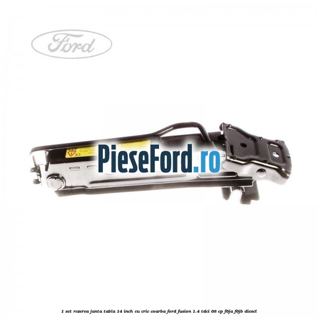 1 Set rezerva janta tabla 14 inch cu cric, coarba Ford Fusion 1.4 TDCi 68 cp 1 Set rezerva janta tabla 14 inch cu cric, coarba Ford Fusion 1.4 TDCi 68 cp F6JA, F6JB diesel