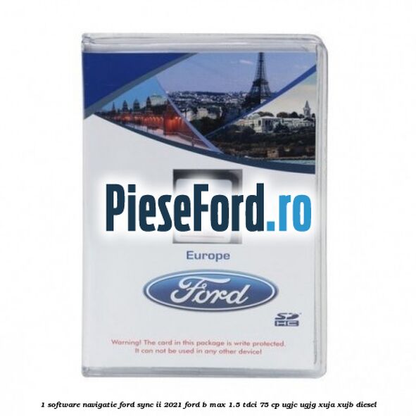 1 Software navigatie Ford Sync II 2021 Ford B-Max 1.5 TDCi 75 cp