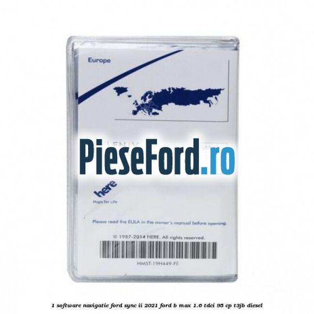 1 Software navigatie Ford Sync II 2021 Ford B-Max 1.6 TDCi 95 cp T3JB diesel