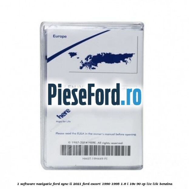 1 Software navigatie Ford Sync II 2021 Ford Escort 1990-1995 1.6 i 16V 90 cp L1E, L1K benzina