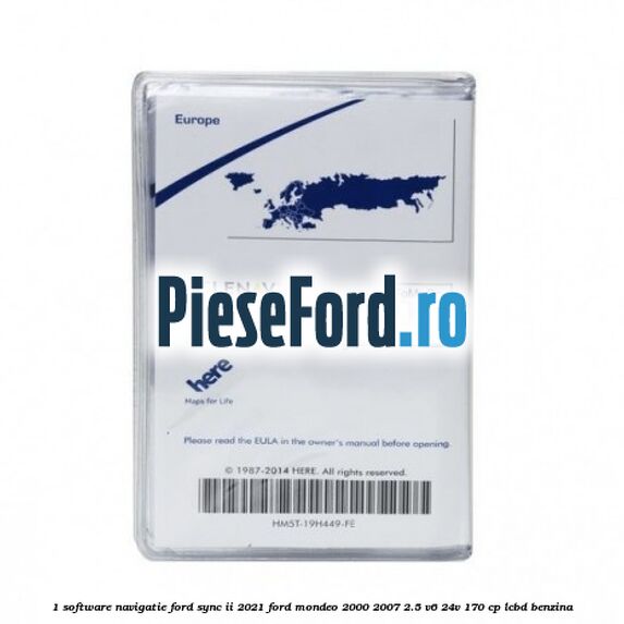 1 Software navigatie Ford Sync II 2021 Ford Mondeo 2000-2007 2.5 V6 24V 170 cp LCBD benzina