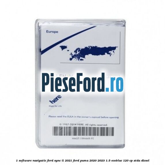 1 Software navigatie Ford Sync II 2021 Ford Puma 2020-2023 1.5 EcoBlue 120 cp ZTDA diesel