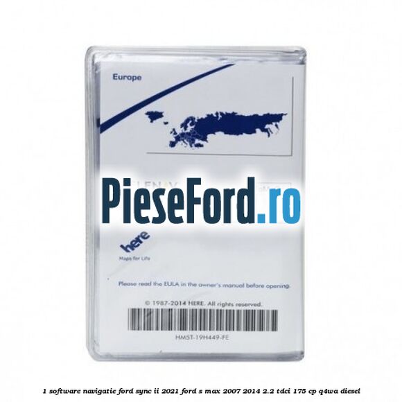1 Software navigatie Ford Sync II 2021 Ford S-Max 2007-2014 2.2 TDCi 175 cp Q4WA diesel