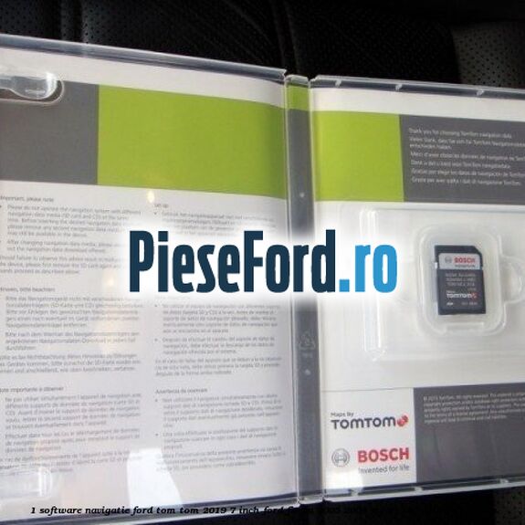 1 Software navigatie Ford Tom-Tom 2019 7 inch Ford Fiesta 2005-2008 ST150 150 cp N4JB benzina