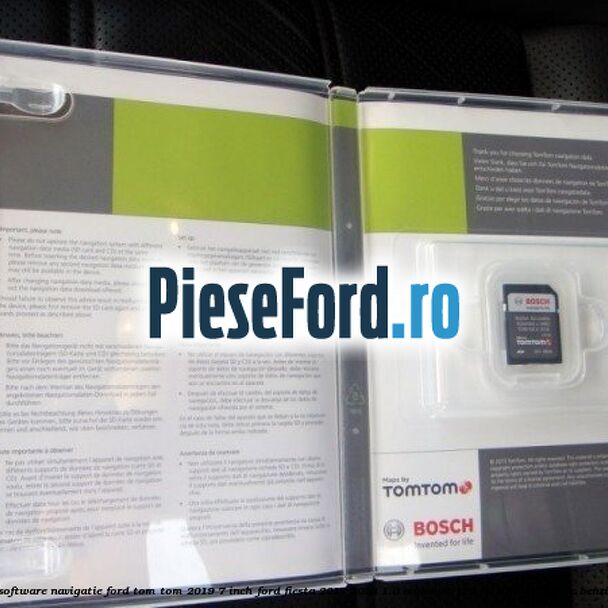 1 Software navigatie Ford Tom-Tom 2019 7 inch Ford Fiesta 2017-2023 1.0 EcoBoost 125 cp B7JA, B7JB, B7JC benzina