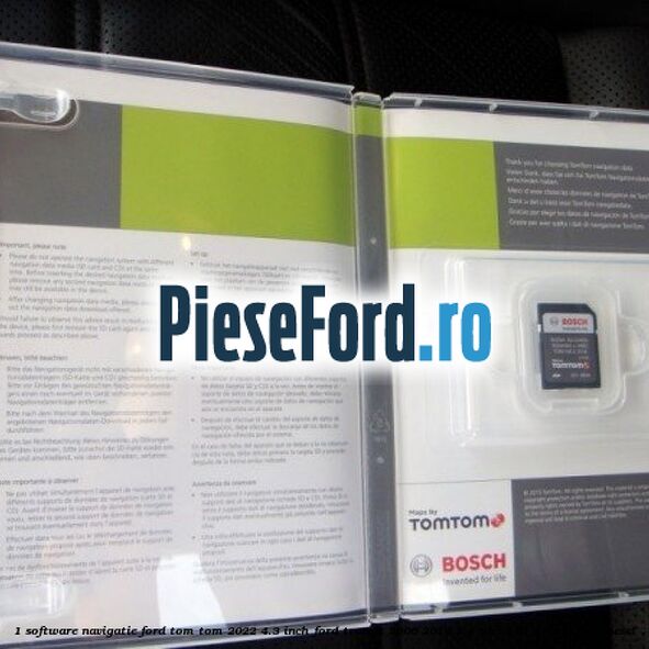 1 Software navigatie Ford Tom-Tom 2022 4.3 inch Ford Transit 2006-2014 2.4 TDCi 115 cp JXFA, JXFC diesel