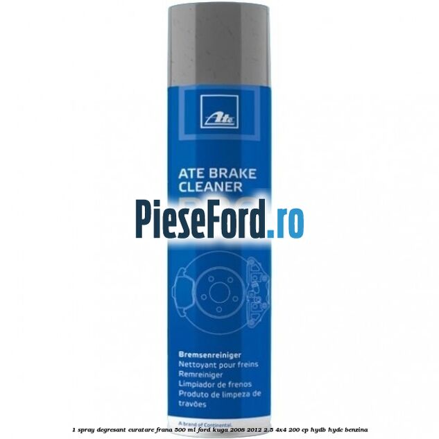 1 Spray degresant curatare frana 500 ML Ford Kuga 2008-2012 2.5 4x4 200 cp HYDB, HYDC benzina