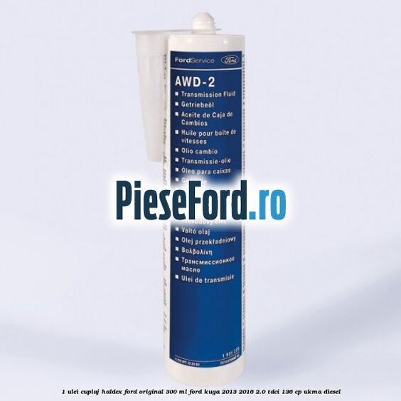 1 Ulei cuplaj Haldex Ford Original 300 ML Ford Kuga 2013-2016 2.0 TDCi 136 cp UKMA diesel