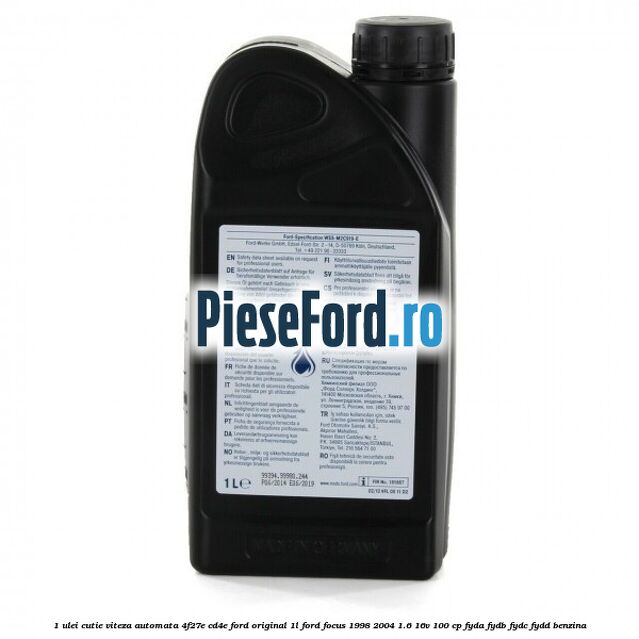 1 Ulei cutie viteza automata 4F27E, CD4E Ford original 1L Ford Focus 1998-2004 1.6 16V 100 cp FYDA, FYDB, FYDC, FYDD benzina