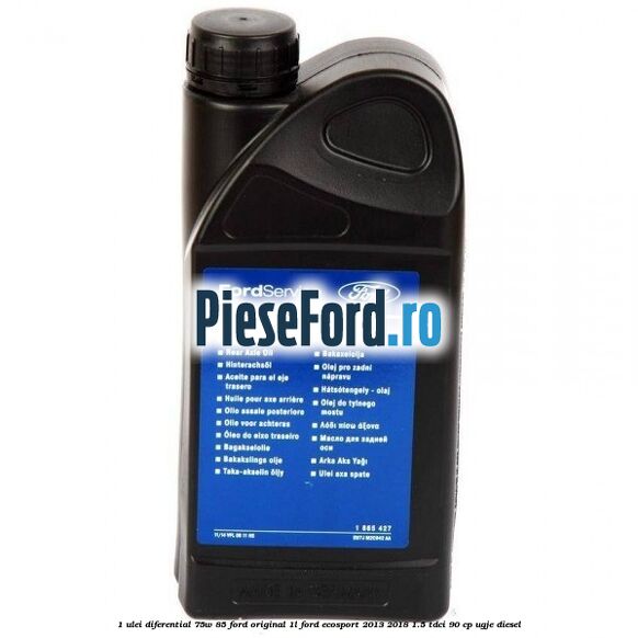 1 Ulei diferential 75W-85 Ford original 1L Ford EcoSport 2013-2018 1.5 TDCi 90 cp UGJE diesel