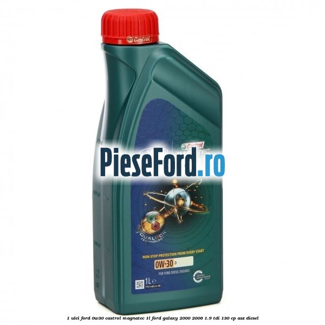 1 Ulei Ford 0W30 Castrol Magnatec 1L Ford Galaxy 2000-2006 1.9 TDI 130 cp
