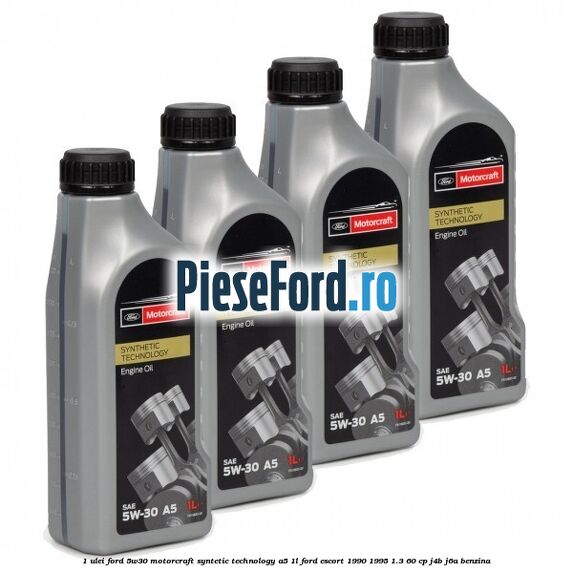 1 Ulei Ford 5W30 Motorcraft Syntetic Technology A5 1L Ford Escort 1990-1995 1.3 60 cp J4B, J6A benzina