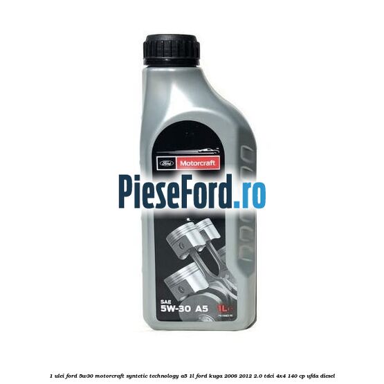 1 Ulei Ford 5W30 Motorcraft Syntetic Technology A5 1L Ford Kuga 2008-2012 2.0 TDCI 4x4 140 cp UFDA diesel