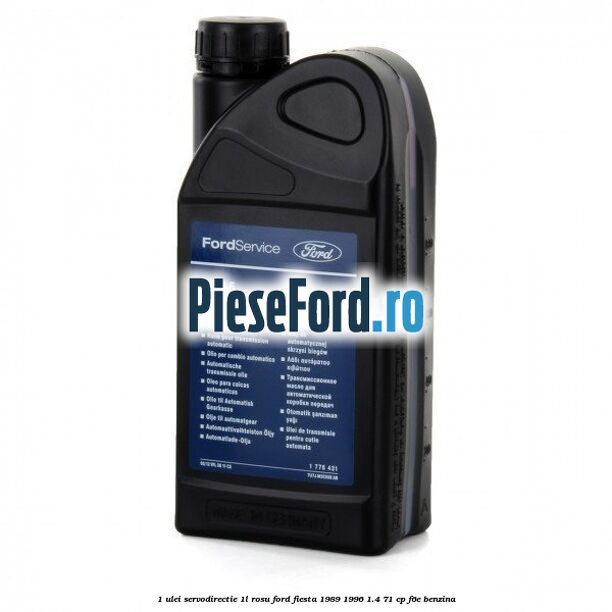 1 Ulei Servodirectie 1L rosu Ford Fiesta 1989-1996 1.4 71 cp F6E benzina