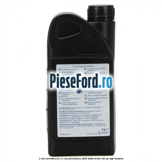 1 Ulei Servodirectie 1L rosu Ford Fiesta 2005-2008 ST150 150 cp N4JB benzina