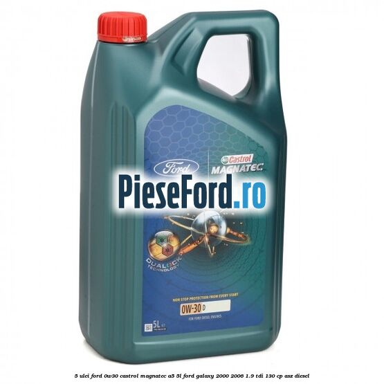 5 Ulei Ford 0W30 Castrol Magnatec A5 5L Ford Galaxy 2000-2006 1.9 TDI 130 cp