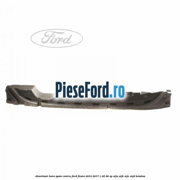 Absorbant bara spate centru Ford Fiesta 2013-2017 1.25 60 cp STJA, STJB, STJC, STJD benzina