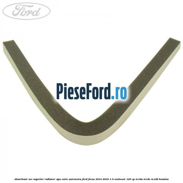 Absorbant soc superior radiator apa cutie automata Ford Focus 2014-2018 1.0 EcoBoost 125 cp M1DA, M1DC, M1DD benzina