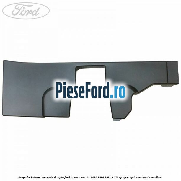 Acoperire balama usa spate dreapta Ford Tourneo Courier 2019-2023 1.5 TDCi 75 cp UGCA, UGCB, XUCC, XUCD, XUCE, diesel