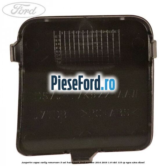 Acoperire capac carlig remorcare 5 usi hatchback Ford Mondeo 2014-2018 1.6 TDCi 115 cp NGCA, U3CA diesel
