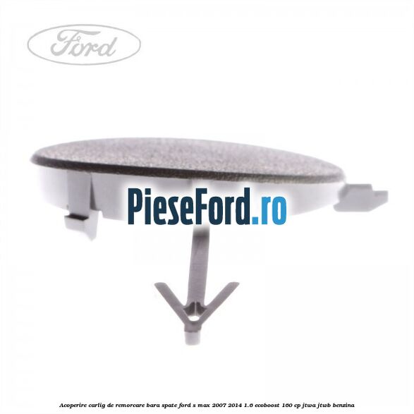 Acoperire carlig de remorcare bara spate Ford S-Max 2007-2014 1.6 EcoBoost 160 cp JTWA, JTWB benzina