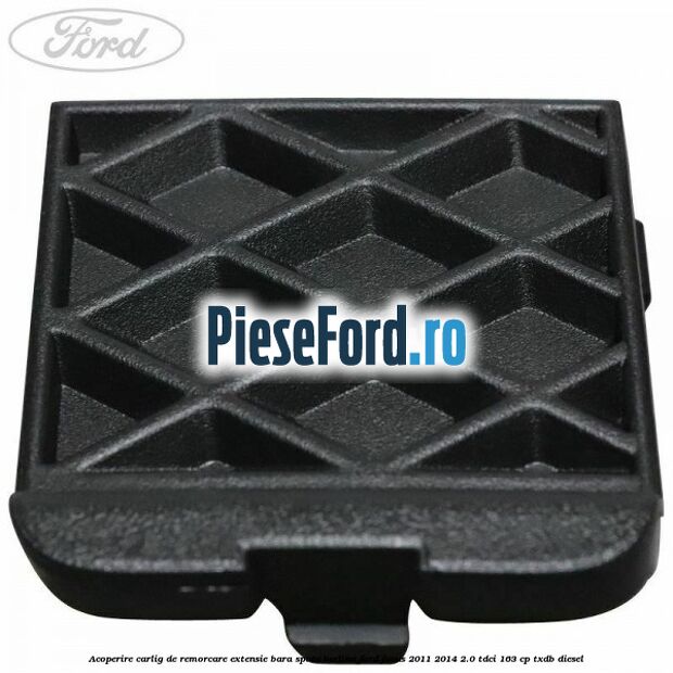 Acoperire carlig de remorcare extensie bara spate berlina Ford Focus 2011-2014 2.0 TDCi 163 cp TXDB diesel