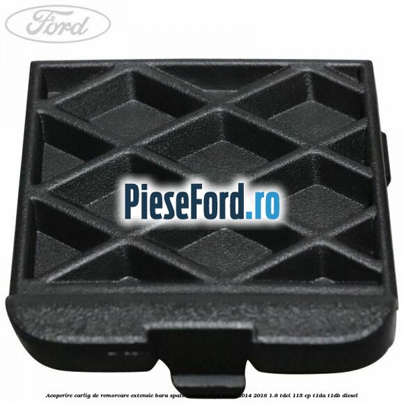 Acoperire carlig de remorcare extensie bara spate berlina Ford Focus 2014-2018 1.6 TDCi 115 cp T1DA, T1DB diesel