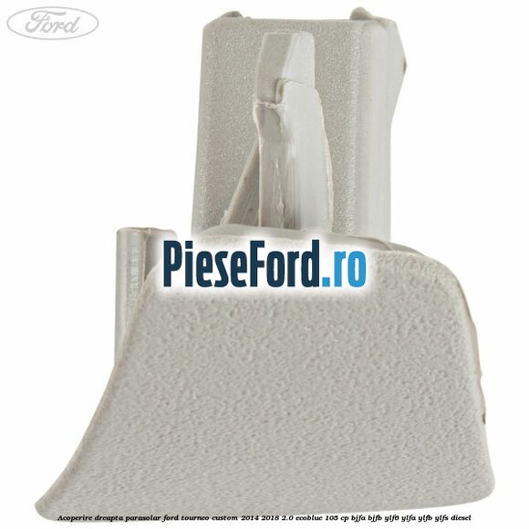 Acoperire dreapta parasolar Ford Tourneo Custom 2014-2018 2.0 EcoBlue 105 cp BJFA, BJFB, YLF6, YLFA, YLFB, YLFS diesel