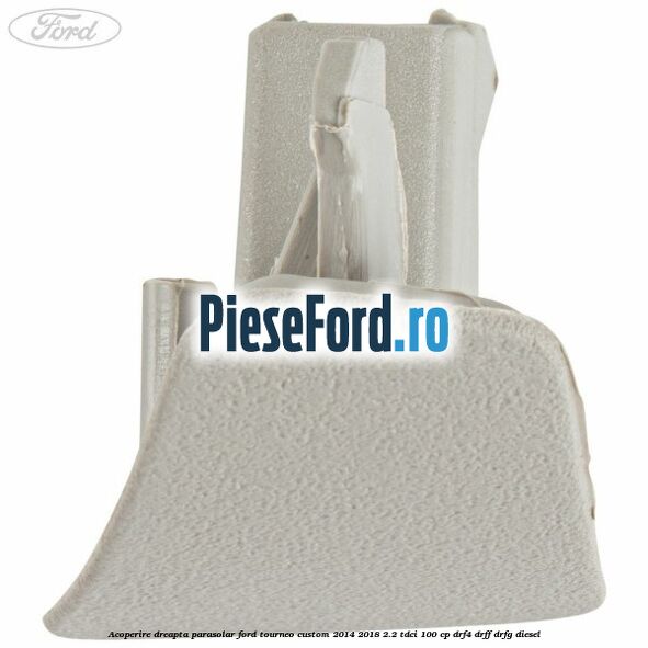 Acoperire dreapta parasolar Ford Tourneo Custom 2014-2018 2.2 TDCi 100 cp DRF4, DRFF, DRFG diesel