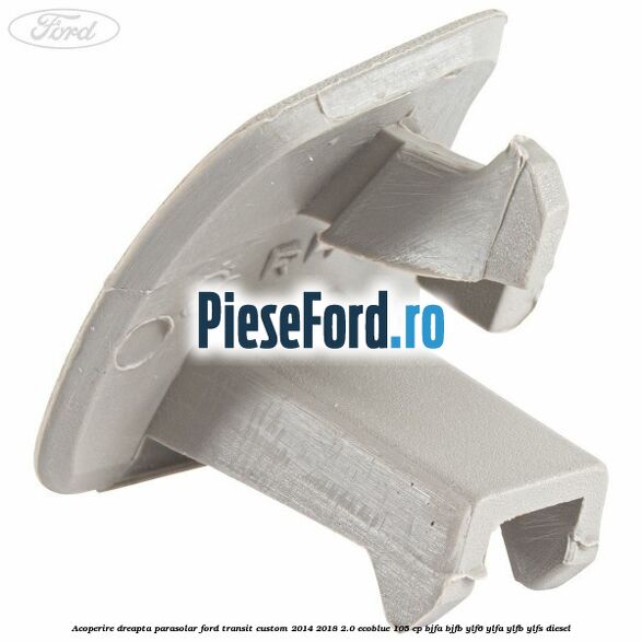 Acoperire dreapta parasolar Ford Transit Custom 2014-2018 2.0 EcoBlue 105 cp Acoperire dreapta parasolar Ford Transit Custom 2014-2018 2.0 EcoBlue 105 cp BJFA, BJFB, YLF6, YLFA, YLFB, YLFS diesel