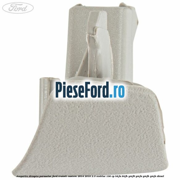 Acoperire dreapta parasolar Ford Transit Custom 2014-2018 2.0 EcoBlue 130 cp Acoperire dreapta parasolar Ford Transit Custom 2014-2018 2.0 EcoBlue 130 cp BKFA, BKFB, YMF6, YMFA, YMFB, YMFS diesel
