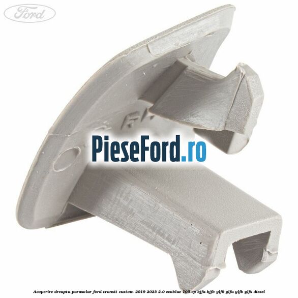 Acoperire dreapta parasolar Ford Transit Custom 2019-2023 2.0 EcoBlue 105 cp BJFA, BJFB, YLF6, YLFA, YLFB, YLFS diesel