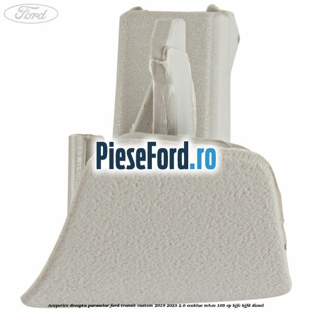 Acoperire dreapta parasolar Ford Transit Custom 2019-2023 2.0 EcoBlue mHEV 105 cp BJFC, BJFD diesel